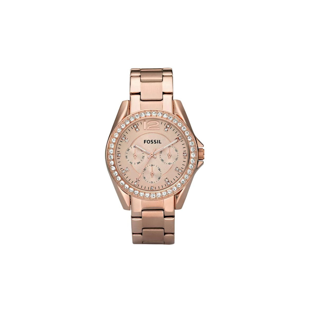 Fossil ES2811 Women's Watch 38 Mm Rose Gold Fossil ES2811 Women's Watch 38 Mm Rose Gold