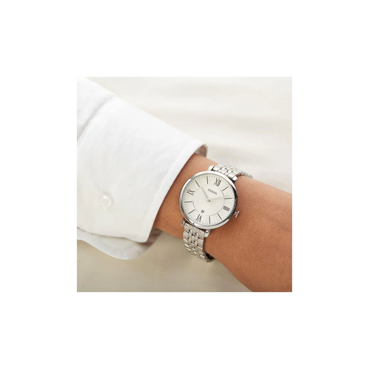 Fossil ES3433 Women's Watch 36 Mm Silver Fossil ES3433 Women's Watch 36 Mm Silver