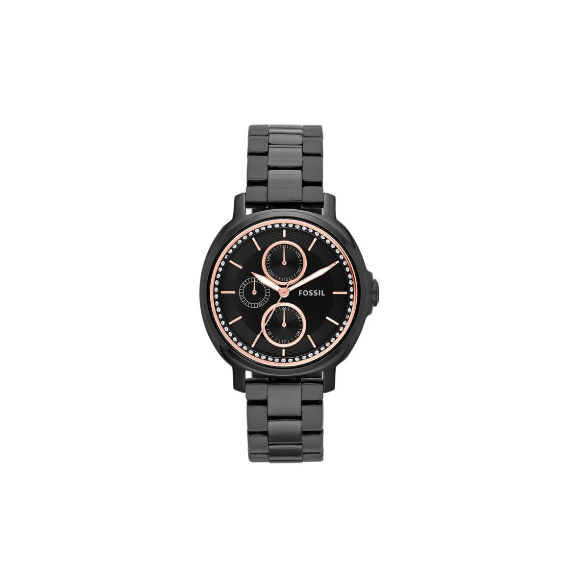 Fossil ES3451 Women's Watch 37 Mm Black Fossil ES3451 Women's Watch 37 Mm Black