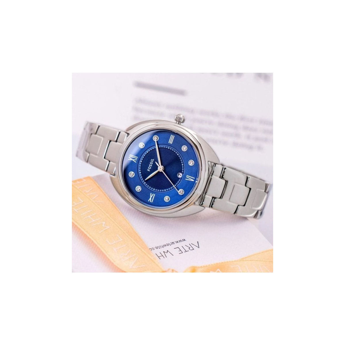 Fossil ES5087 Women’s Watch 34mm Silver Fossil ES5087 Women’s Watch 34mm Silver