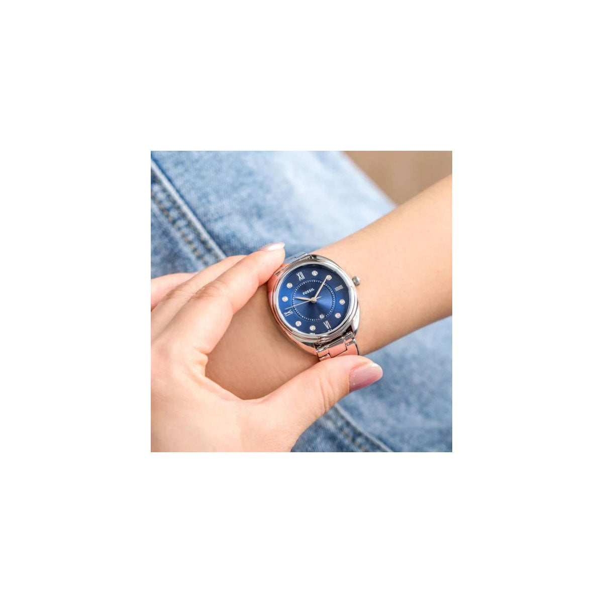 Fossil ES5087 Women’s Watch 34mm Silver Fossil ES5087 Women’s Watch 34mm Silver