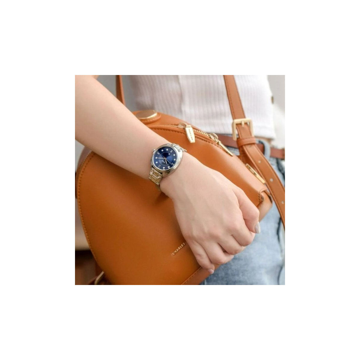 Fossil ES5087 Women’s Watch 34mm Silver Fossil ES5087 Women’s Watch 34mm Silver