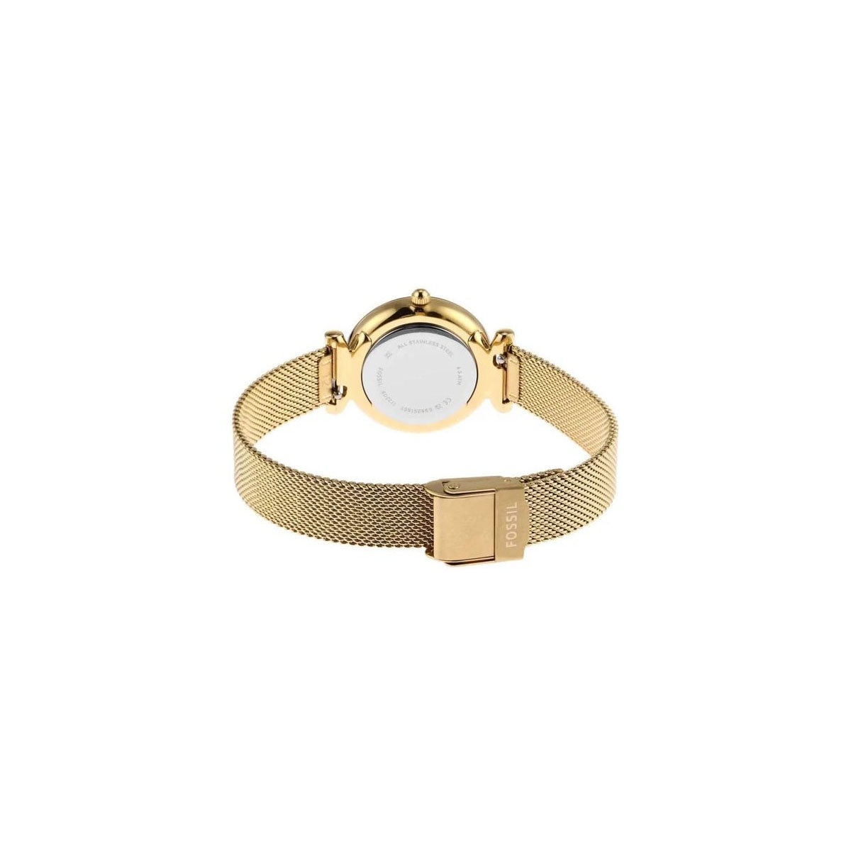 Fossil FES5251 Women's Watch 28 Mm Gold Gift Set Fossil FES5251 Women's Watch 28 Mm Gold Gift Set