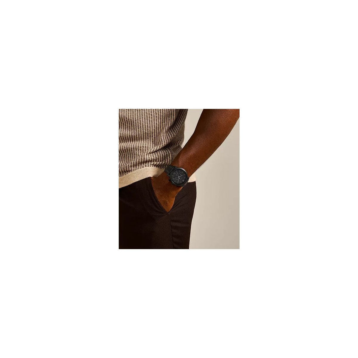 Fossil FS5503 Men’s Watch 44mm Black Fossil FS5503 Men’s Watch 44mm Black