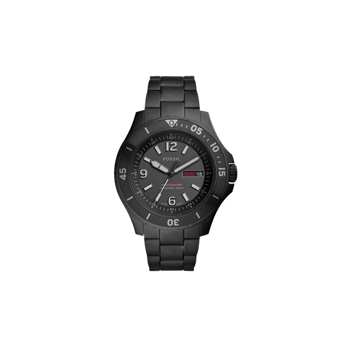 Fossil FS5688 Men’s Watch 48mm Black Fossil FS5688 Men’s Watch 48mm Black