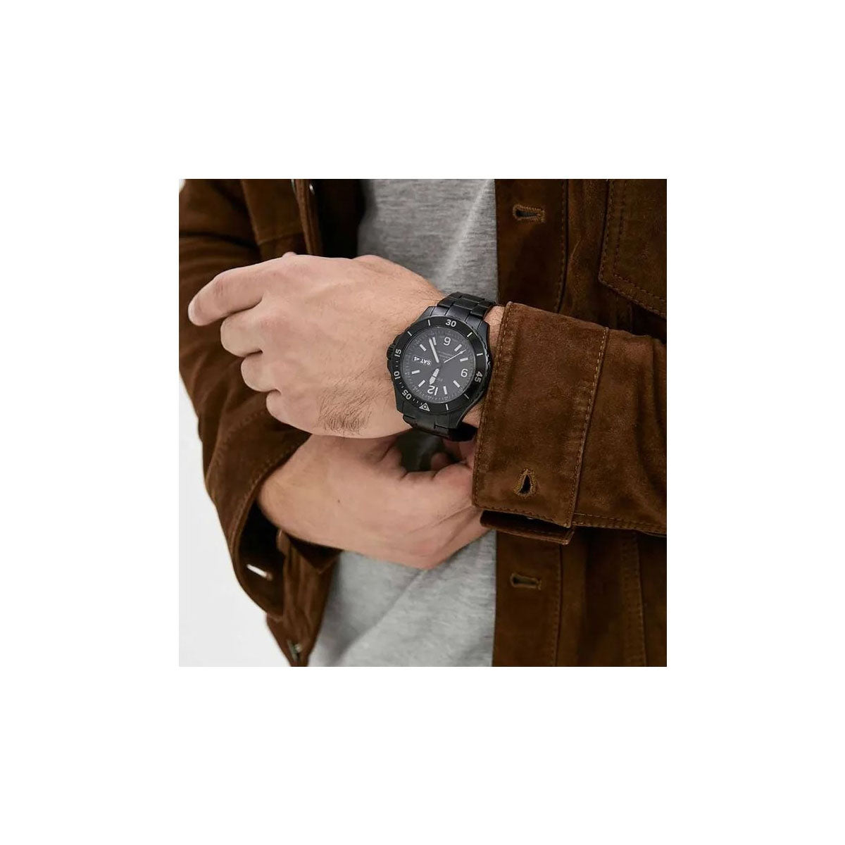 Fossil FS5688 Men’s Watch 48mm Black Fossil FS5688 Men’s Watch 48mm Black