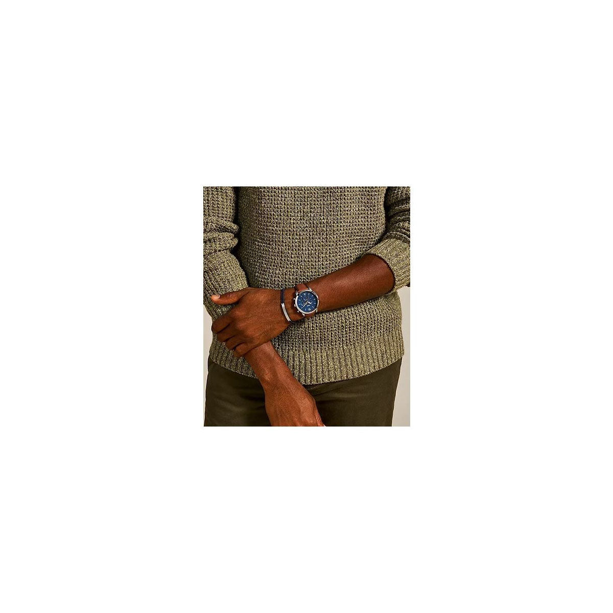 Fossil FS5708 Men’s Watch 44 Mm Brown Gift Set