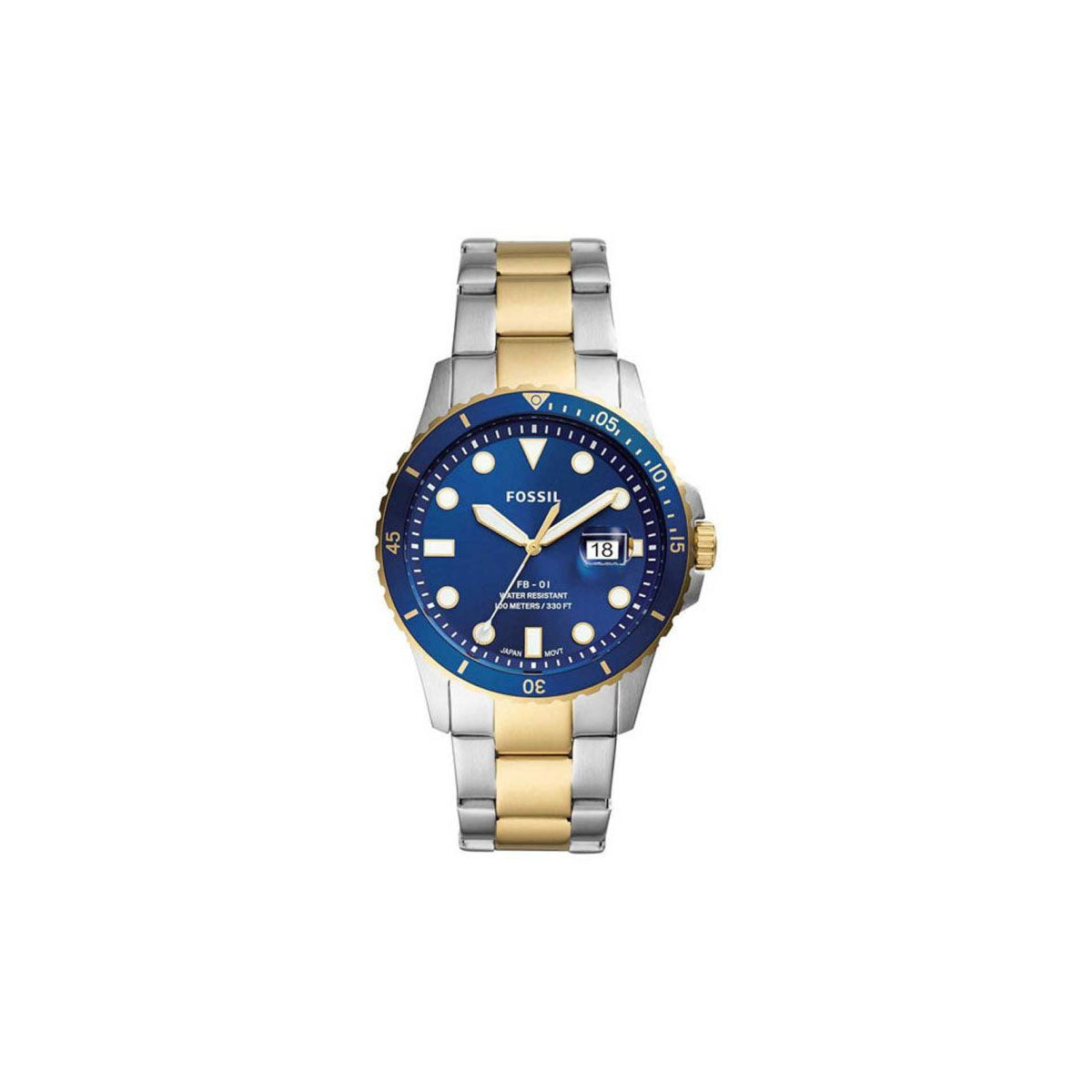 Fossil FS5742 Men’s Watch 42mm Silver Gold