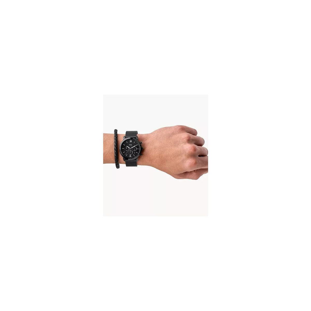 Fossil FS5786 Men’s Watch 44mm Black Gift Set