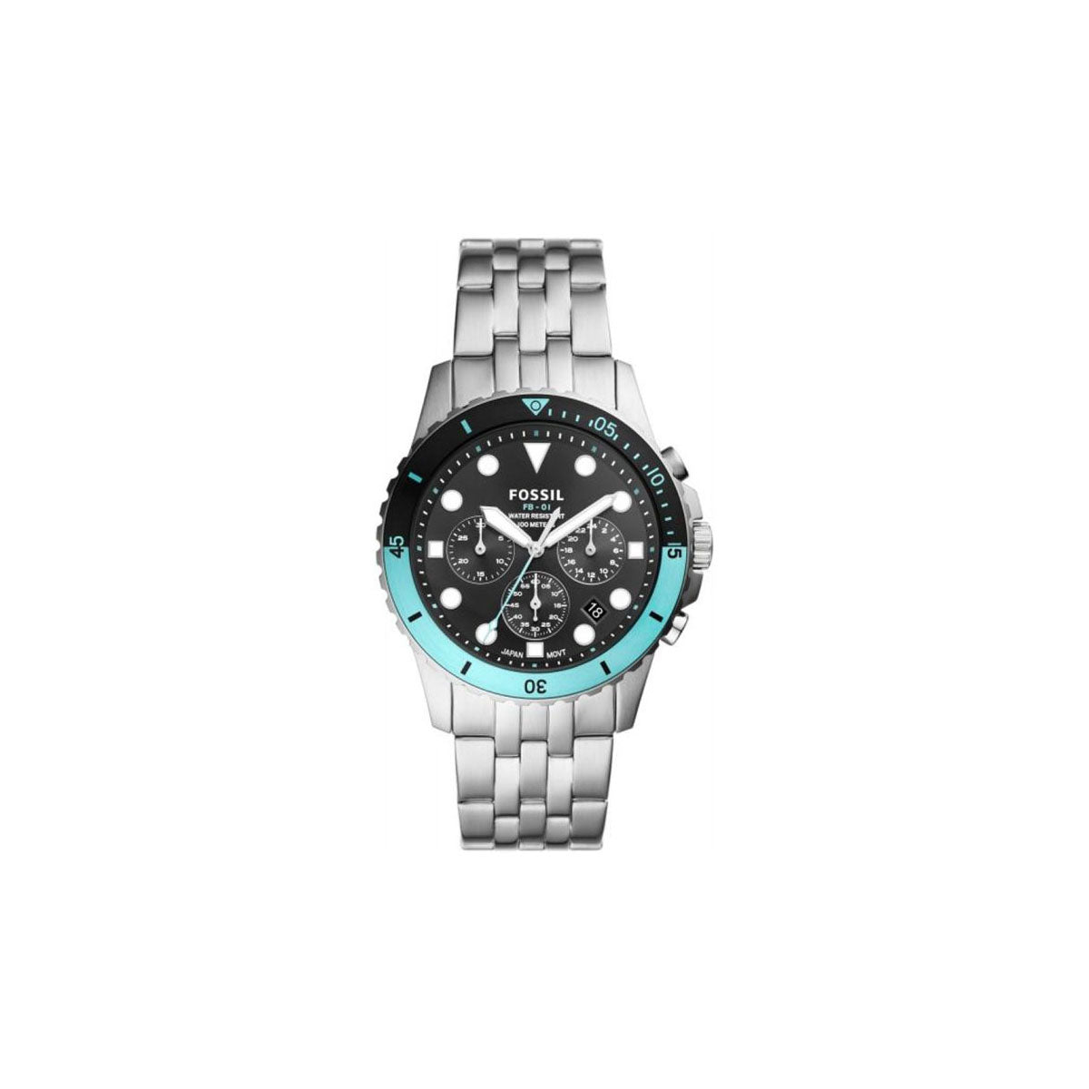 Fossil FS5827 Men’s Watch 42mm Silver Fossil FS5827 Men’s Watch 42mm Silver