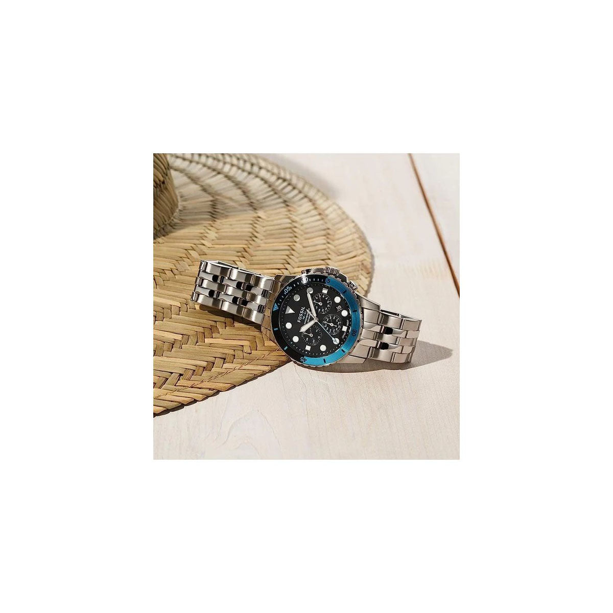 Fossil FS5827 Men’s Watch 42mm Silver Fossil FS5827 Men’s Watch 42mm Silver