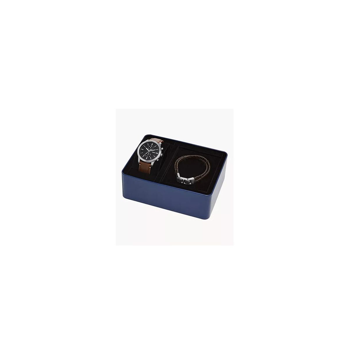 Fossil FS5967 Men’s Watch 44mm Brown Gift Set Fossil FS5967 Men’s Watch 44mm Brown Gift Set