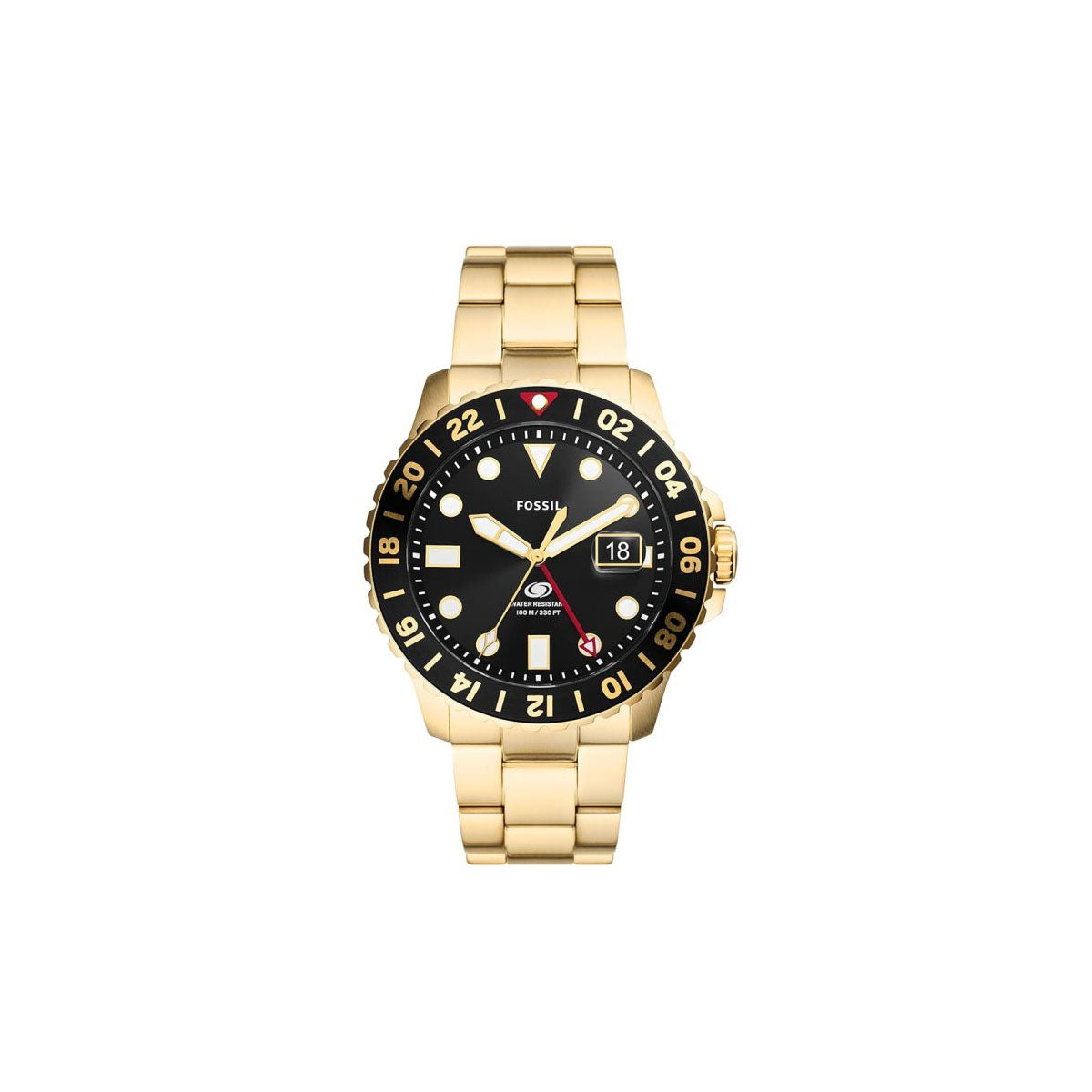 Fossil FS5990 Men’s Watch 46 Mm Gold