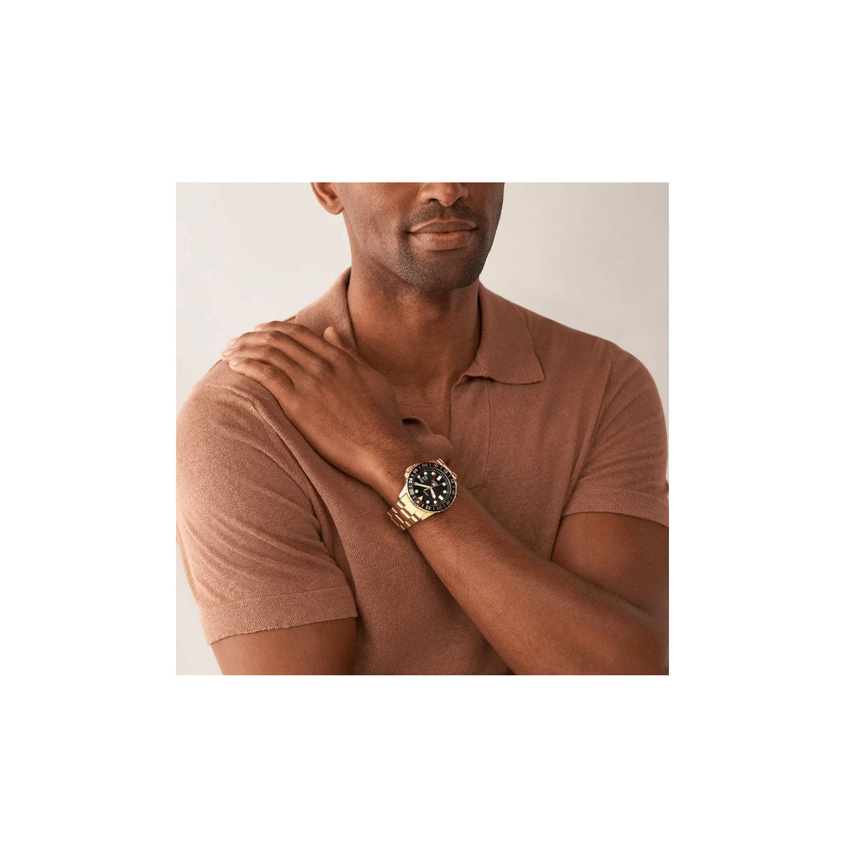 Fossil FS5990 Men’s Watch 46 Mm Gold Fossil FS5990 Men’s Watch 46 Mm Gold