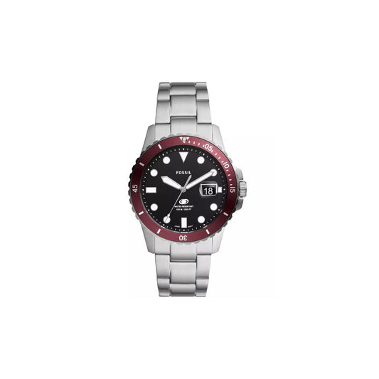 Fossil FS6013 Men’s Watch 42 Mm Silver