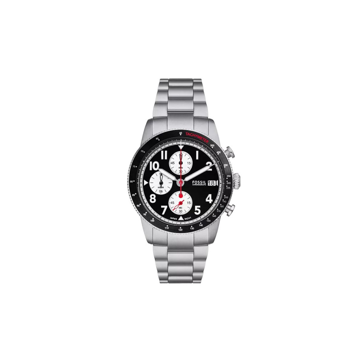  Fossil FS6045 Men’s Watch 42 Mm Silver
