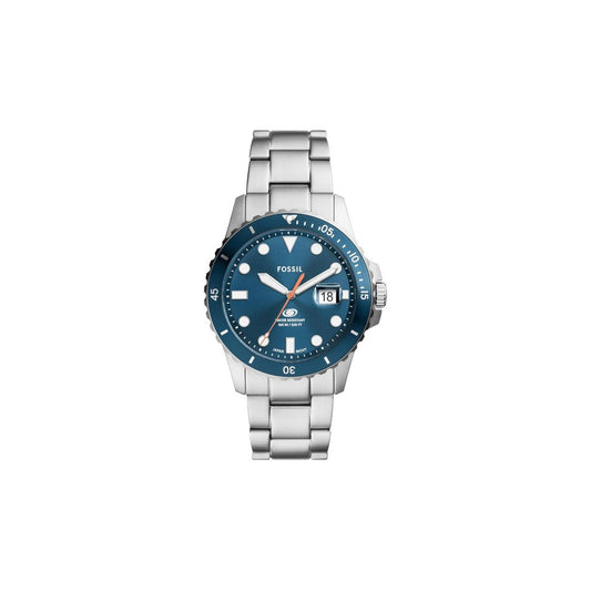 Fossil FS6050 Men’s Watch 42 Mm Silver