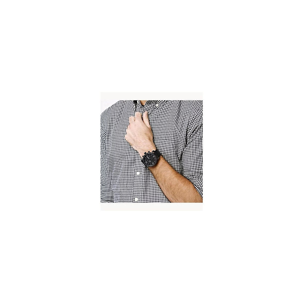 Fossil JR1354 Men’s Watch 50mm Black Fossil JR1354 Men’s Watch 50mm Black