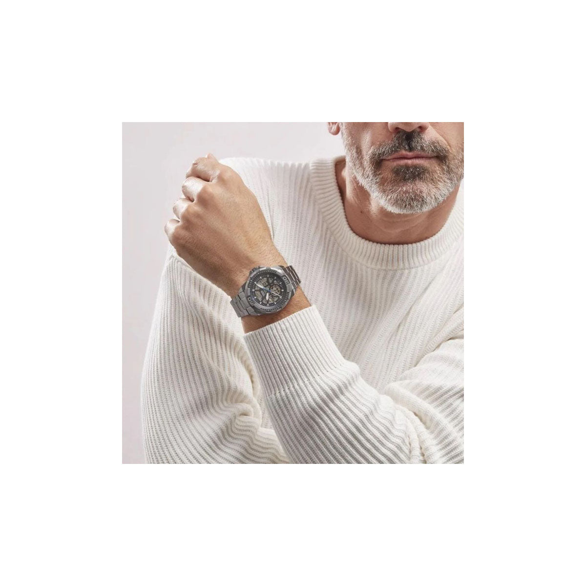 Fossil ME3218 Men’s Watch 44mm Gray Fossil ME3218 Men’s Watch 44mm Gray