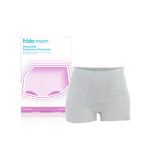 Frida Mom Boyshort Disposable Postpartum Underwear (8 Pack)