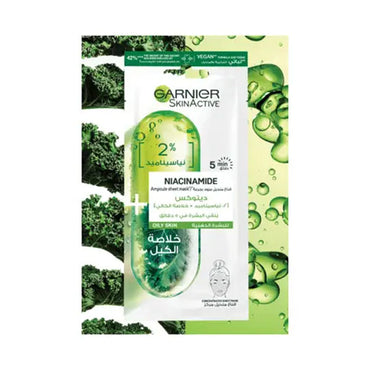 Garnier Niacinamide Detox Ampoule Sheet Mask