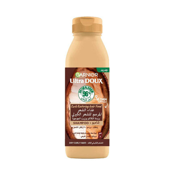 GARNIER ULTRA DOUX CURLS RESTORING HAIR FOOD SHAMPOO 350ML