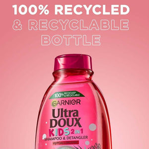 Garnier Ultra Doux Kids 2in1 Shampoo & Detangler Cherry & Soft Almond 400ml