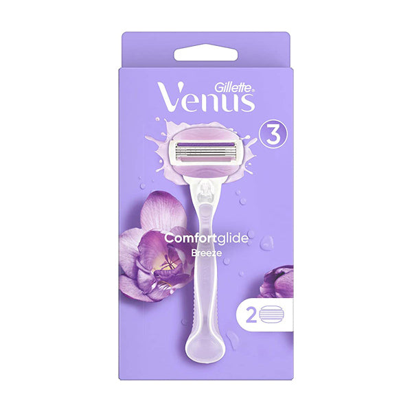 GILLETTE VENUS COMFORTGLIDE BREEZE 2 HEADS 3 BLADES