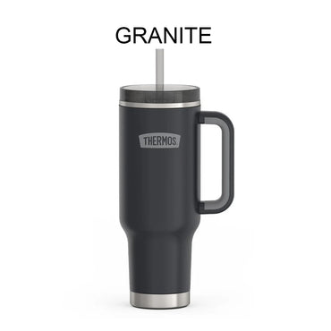 Thermos TS1802GT Stainless Steel Vacuum Insulated Travel Mug with Dual Function Lid/Straw,1200ml