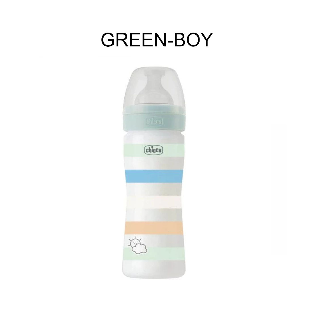 Chicco Well Being Bottle Anti-Colic System Medium Flow 250 ml 2m+ Chicco Well Being Bottle Anti-Colic System Medium Flow 250 ml 2m+