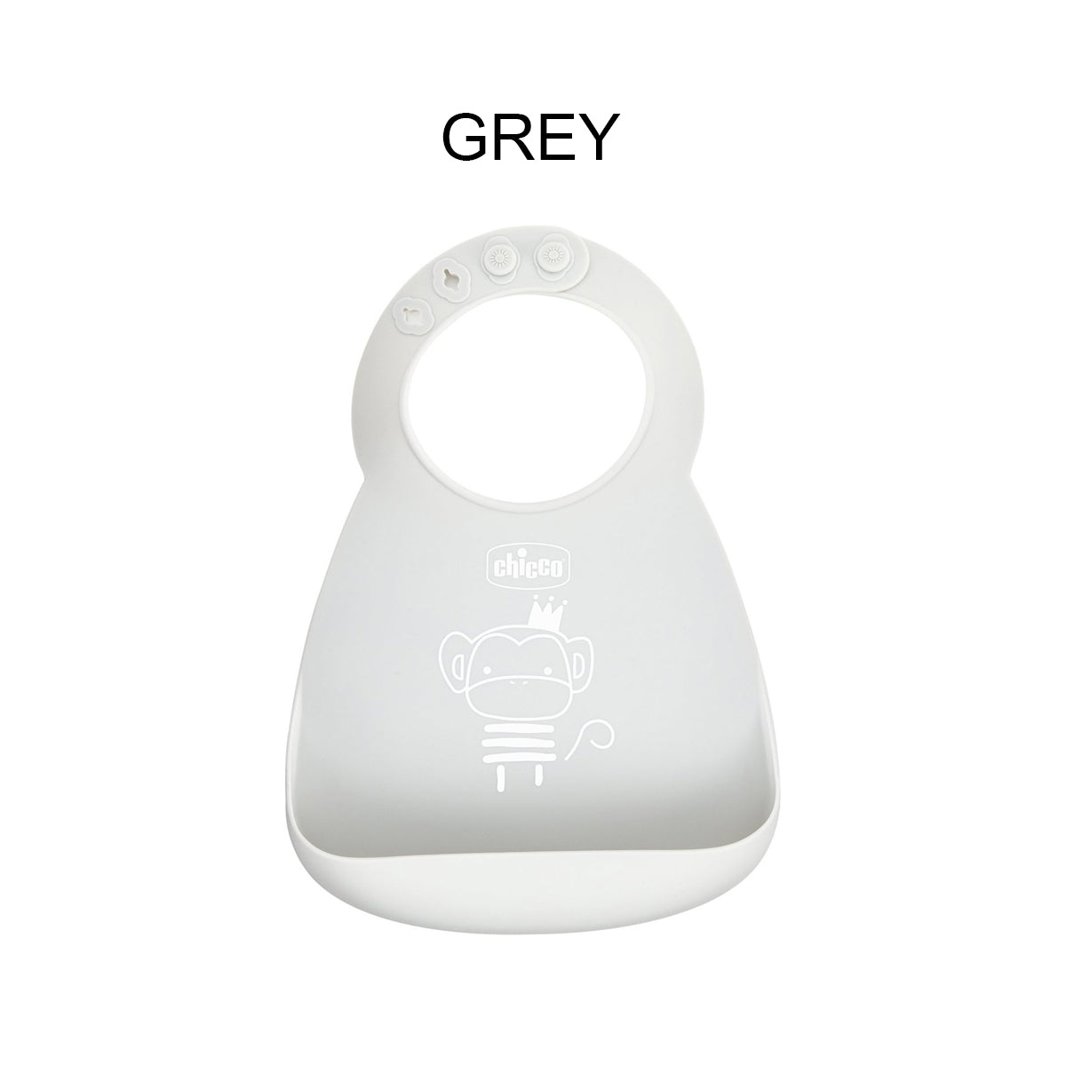Chicco Silicone Bib With Crumble Catcher
