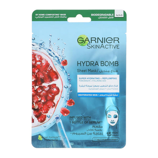Garnier Skin Active Hydra Bomb Super Hydrating Replenishing Mask