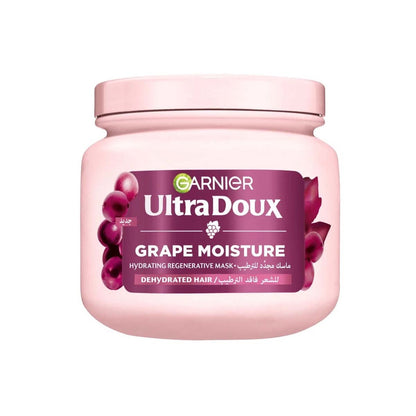 Garnier Ultra Doux Grape Moisture Hydrating Regenerative Hair Mask 340ml