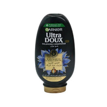 Load image into Gallery viewer, Garnier Ultra Doux Purifying &amp; Shine Black Charcoal Conditioner