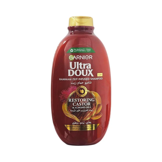 Garnier Ultra Doux Restoring Castor & Almond Oils Shampoo 400ml