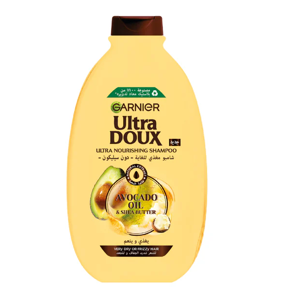 شامبو غارنييه ألترا دو بزيت الأفوكادو وزبدة الشيا شامبو غارنييه ألترا دو بزيت الأفوكادو وزبدة الشيا