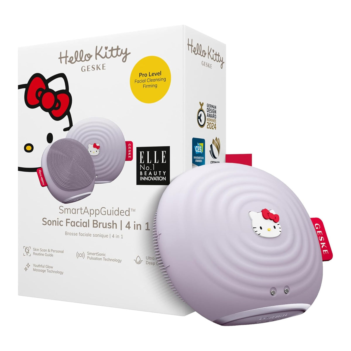 Geske Sonic Facial Brush 4 in 1 Hello Kitty Geske Sonic Facial Brush 4 in 1 Hello Kitty