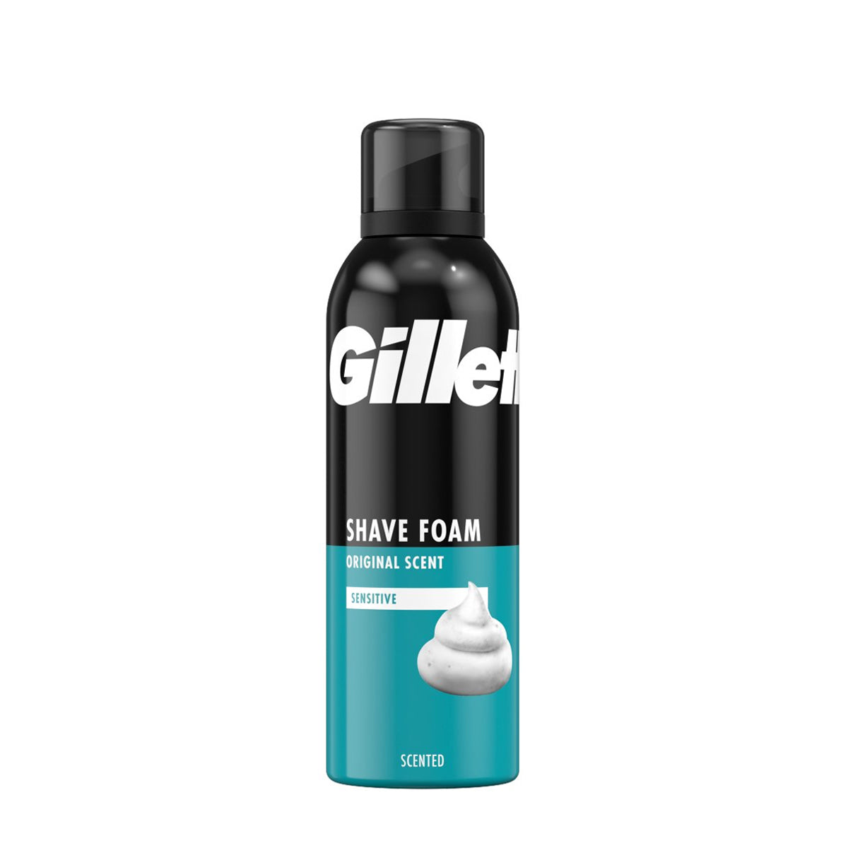Gillette Original Scent Sensitive Shave Foam For Men 200ml