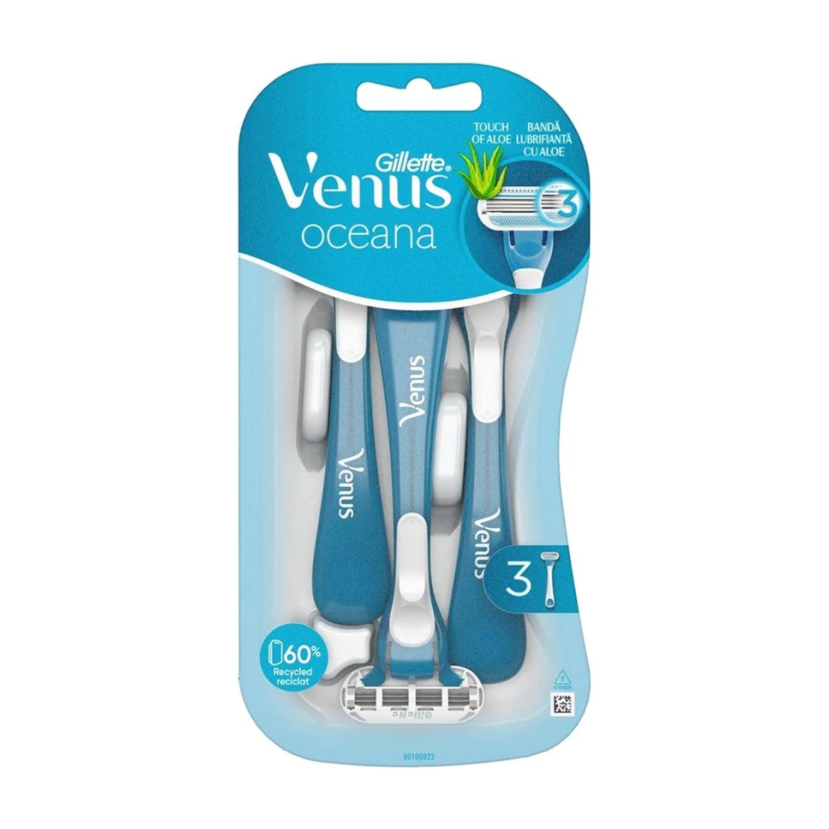 Gillette Venus Oceana Razor Blades 3 Pieces