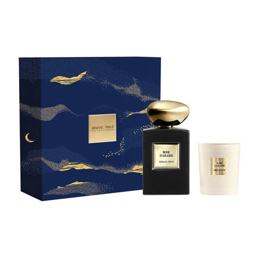 Giorgio Armani Set 9 Ap Rose Darabie Edp+candle R25