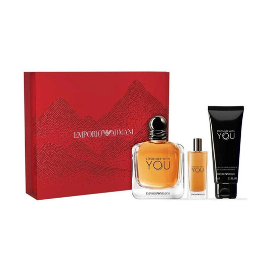Giorgio Armani Stronger With You Edt(100ml+15ml+bsh50ml) H24