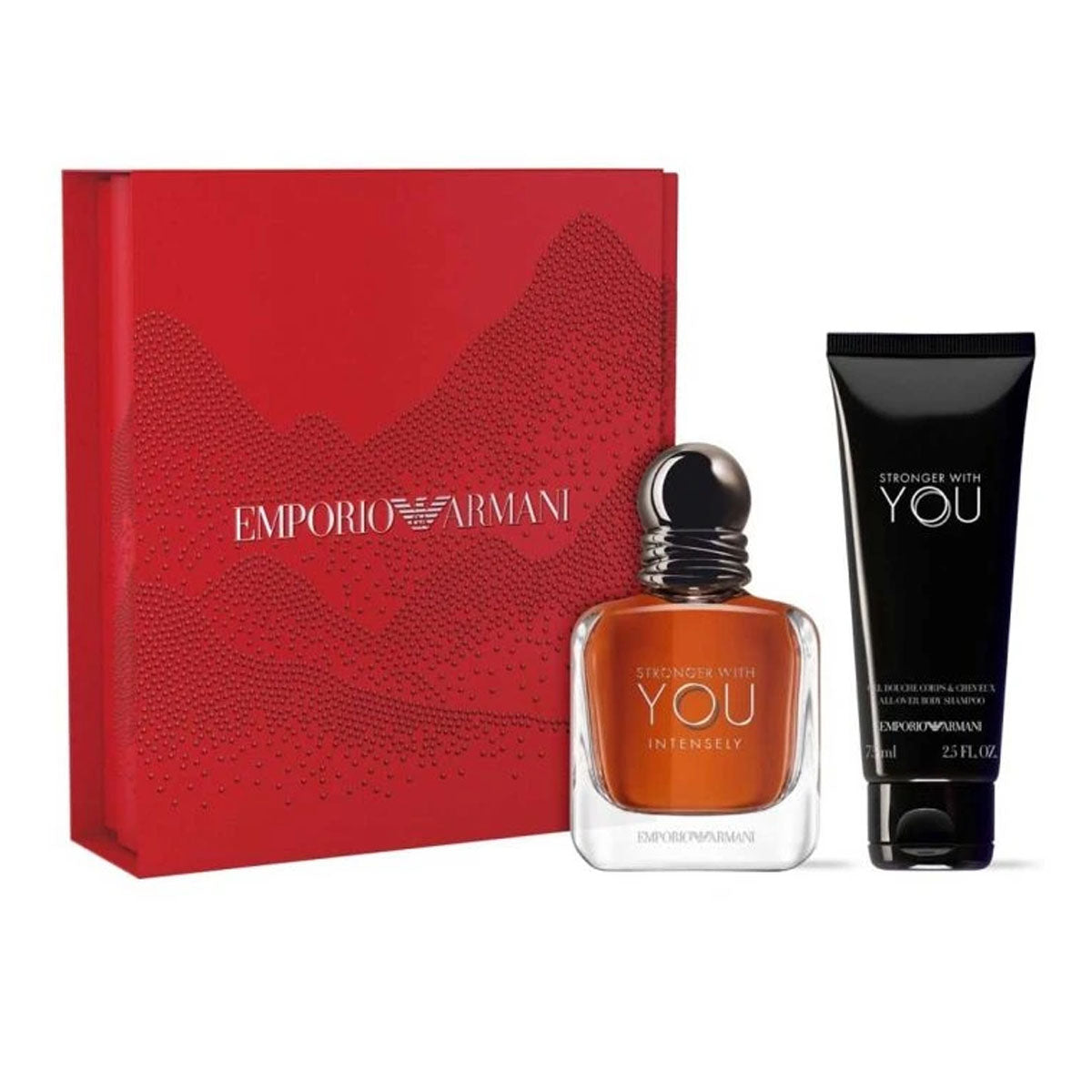 Giorgio Armani Stronger With You Intensely Edp(50ml+sg75 ) 