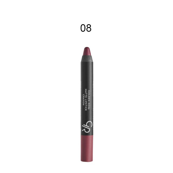 Golden Rose Matte Lipstick Crayon