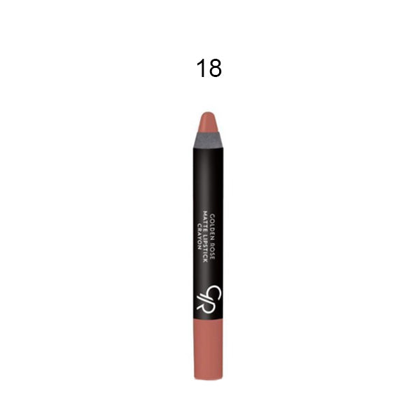 Golden Rose Matte Lipstick Crayon