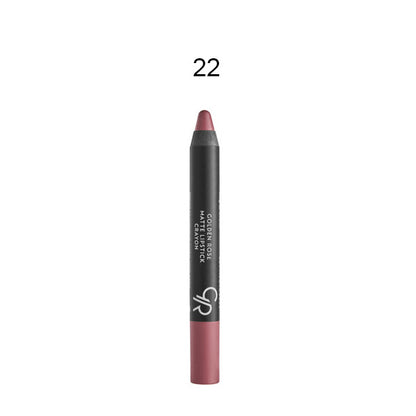 Golden Rose Matte Lipstick Crayon