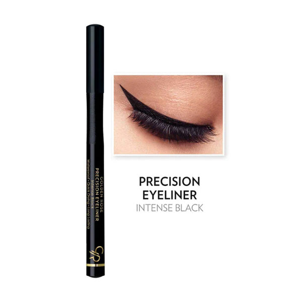 Golden Rose Precision Eyeliner Intense Black Waterproof