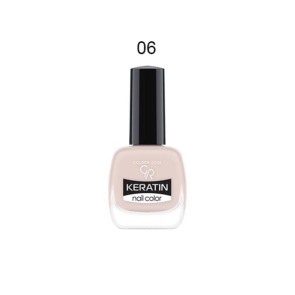 Golden Rose Keratin Nail Color