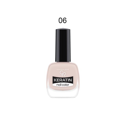 Golden Rose Keratin Nail Color