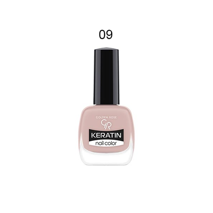 Golden Rose Keratin Nail Color