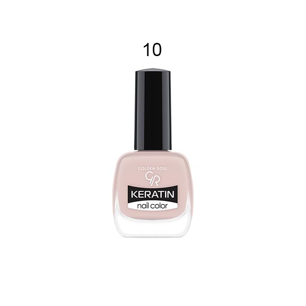 Golden Rose Keratin Nail Color